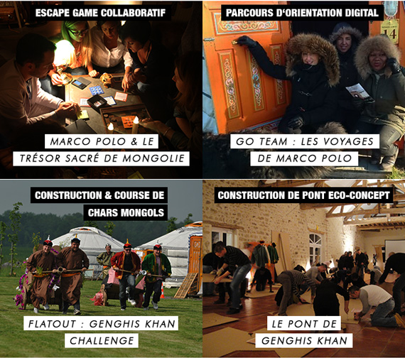 Escapade Team Building au Nomade Lodge