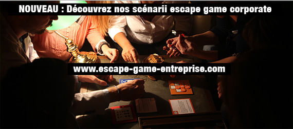 Notre savoir-faire en 360° et nos scénarii Escape Game Entreprise