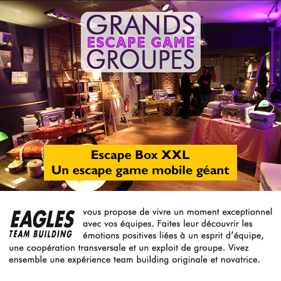 Escape Game mobile XXL - Spécial Grands Groupes