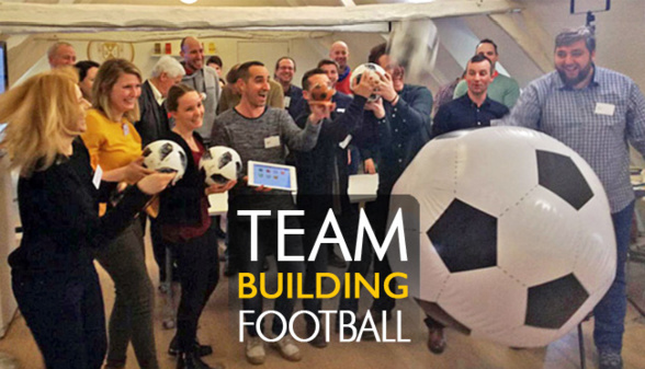 Quickfire Football : une activité ludique combinant technologie digitale, humour, esprit d'équipe et performance autour du Football.