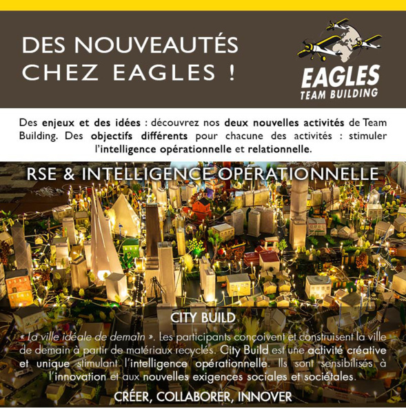 Des nouveautés chez Eagles ! RSE et Réalité Virtuelle