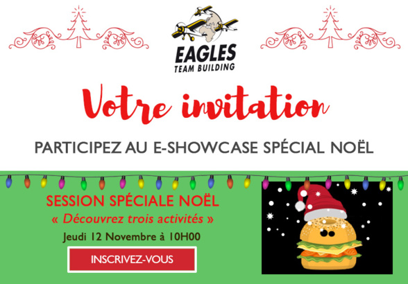 E-Invitation : Nos activités spéciales Noël - Découvrez nos packs