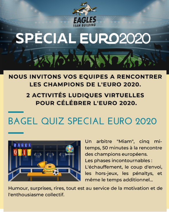 2 activites ludiques virtuelles pour célébrer l'Euro 2020