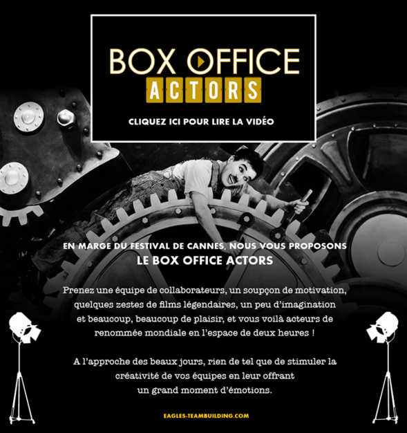 Box Office Actors : Stimulez la créativité de vos équipes