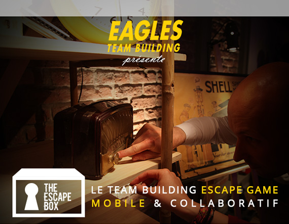 The Escape Box - Le Team Building Escape Game mobile & collaboratif