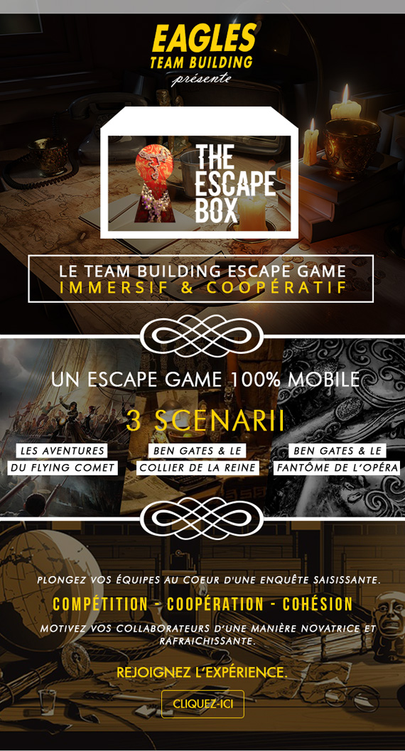 The Escape Box - Le Team Building Escape Game immersif & coopératif