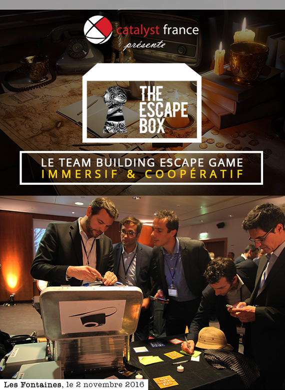 The Escape Box avec Capgemini Campus Les Fontaines