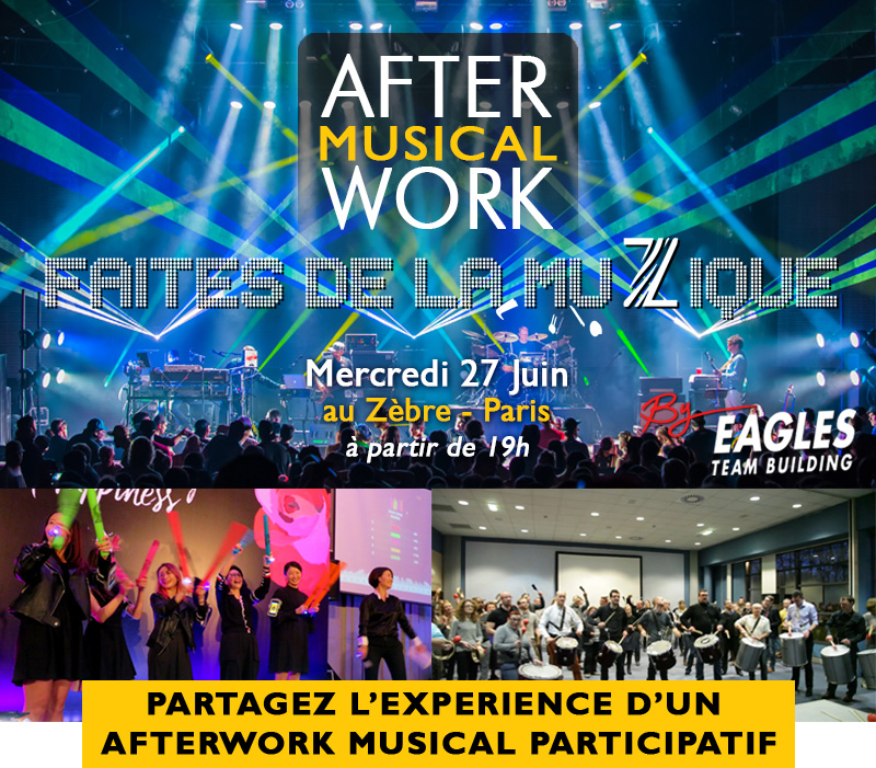Afterwork musical - mercredi 27 Juin : Préparez-vous pour Faites de la musique