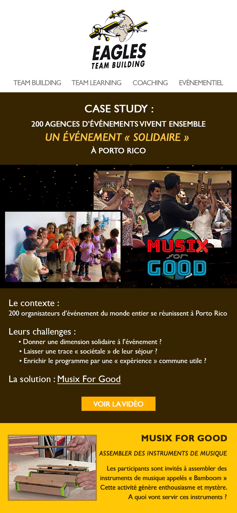Vivez un événement solidaire - Musix For Good