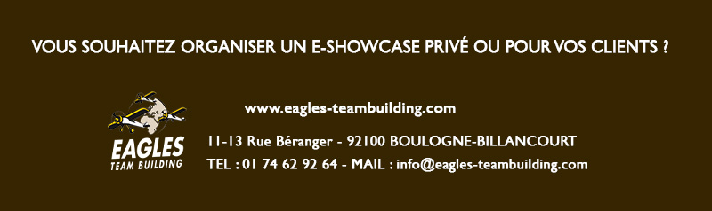 Invitation E-showcase - Découvrez nos team buildings virtuels